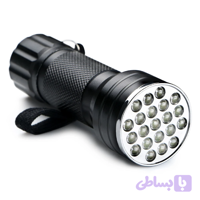 یووی UV چراغ قوه ای 21 LED