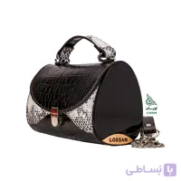 کیف چرم مجلسی باران مشکی