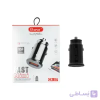 شارژر فندکی 18W فست تک پورت GFUZ مدل CR-57 - مشکی - DST