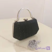 کیف مجلسی قاب فلزی نقره ای، رنگ کیفیت ثابت