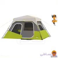 چادر کمپینگ ضدآب 6 نفره کُر CORE 6‑Person Instant Cabin Rainfly Tent