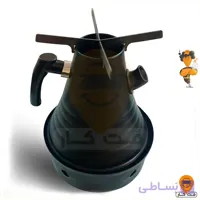 کتری ذغالی ساج ووک مدل کِلی KELLY