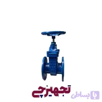 شیر پروانه‌ای ونیری اهرمی اکونومی 6 اینچ PN16
