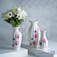 ست گلدان کوزه ای گل بهاری