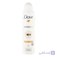 اسپری ضد تعریق زنانه داو مدل Invisible dry حجم 150 میلی لیتر