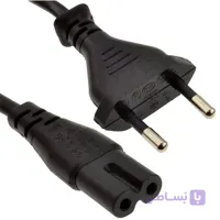 کابل برق دو چاک دوپین به سوکت C7 مشکی