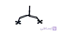 پایه رومیزی مانیتور تی وی جک مدل TV JACK X6 مناسب نمایشگر از 15 تا 22 اینچ