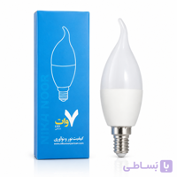 *لامپ شمعی LED ۷ وات نیکان نور*