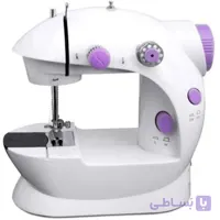 چرخ خیاطی کوچک خانگی | مینی چرخ خیاطی برقی و باتری خور قابل حمل(درجه 1)