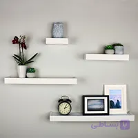 شلف دیواری دوبل اتصال مخفی