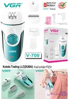 اپلیدی بانوان دارای ۴تا سری مختلف شامل شیور صورت موکن دست پا سنگ پا و ناخن و سری زیر بغل با باتری لتیوم و کلید سوپر توربو