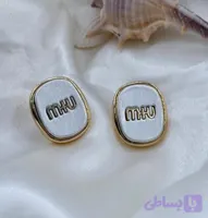 گوشواره مینا کاری میو میو