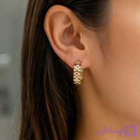 گوشواره ژوپینگ طلایی (کد 1G1JV)