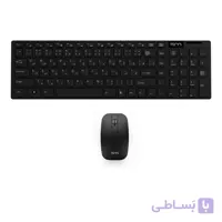 کیبورد و ماوس بی سیم تسکو مدل TKM 7026W