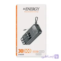 پاوربانک ایکس انرژی مدل X-833 22.5W ظرفیت 30000 میلی آمپر ساعت