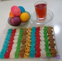 قند رنگی طرح(هفت سین)