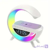 اسپیکر بلوتوثی ، شارژر وایرلس ، شب خواب و ساعت رومیزی مدل BT-3401 15W