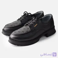 کفش زنانه مشکی Nera Urbana | کفش بندی زیره ضخیم تین‌بانی