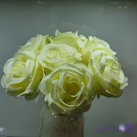 دسته رز باز فرانسوی ۷ عددی | هدیه لاکچری و قیمت مناسب