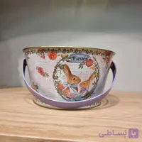 سطل فلزی طرح خرگوش