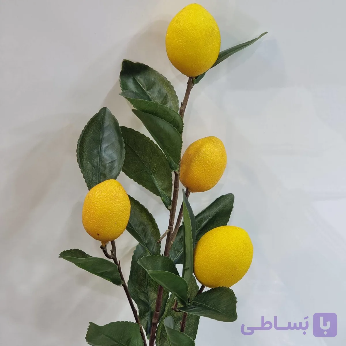 شاخه لیمو مصنوعی تزئینی وارداتی درجه ۱ (۷۳ سانتی‌متر)