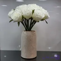 دسته گل رز کاملیا 12 شاخه | هدیه‌ای لوکس و ماندگار