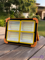 چراغ خورشیدی سولار Solar LED Light اورجینال | 4 باتری 288 لامپ ضدآب