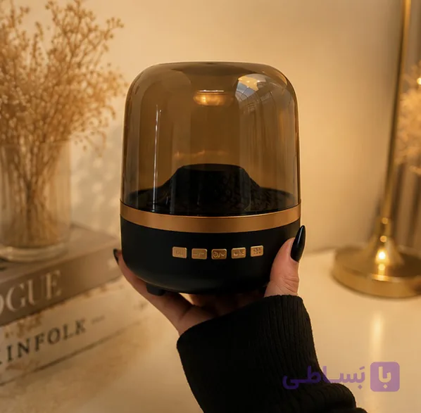 اسپیکر بلوتوثی چراغ دار وارداتی اورجینال مدل بیگ دایموند BIG DIAMOND با نور LED