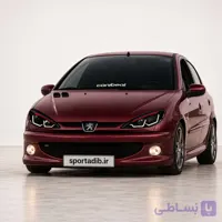 چراغ جلو اسپرت 206 طرح E40 رانینگ