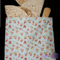 کیسه نان سفره ای زیپی بزرگ
