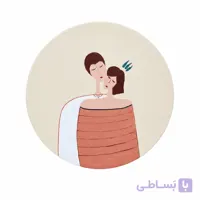 بشقاب دیوارکوب سفالی طرح زوج مدل Ds099 - تعمیر چرم صندلی چرم داشبورد مبل چرم تعمیرات مبلمان ترمیم چرم خودرو داشبورد ماشین