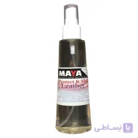 اسپری محافظ و براق کننده چرم خودرو مایا مدل SL1 حجم 100 میلی لیتر - تعمیر چرم صندلی چرم داشبورد مبل چرم تعمیرات مبلمان ترمیم چرم خودرو داشبورد ماشین