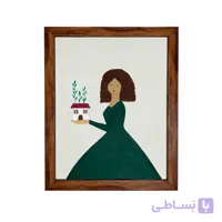 تابلو نقاشی رنگ روغن به سبک مینیمال طرح دختر مدل minidd - تعمیر چرم صندلی چرم داشبورد مبل چرم تعمیرات مبلمان ترمیم چرم خودرو داشبورد ماشین