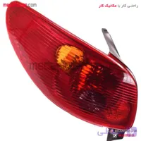 چراغ خطر بدون سوکت عقب چپ هاچبک پژو ۲۰۶ تهران فام