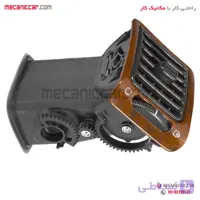 دریچه هوا کولر و بخاری چپ داشبورد چوبی براق پژو پارس