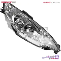 چراغ جلو راست پژو ۲۰۶ بدون موتور