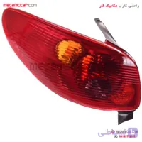 چراغ خطر با سوکت و لامپ عقب چپ پژو ۲۰۶ صندوقدار تهران فام