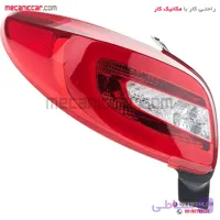 چراغ خطر عقب چپ پژو 207 هاچبک مدرن