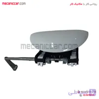 دستگیره درب بازکن بیرونی سفید جلو چپ پژو 206 و 207 کروز