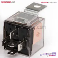 رله شیشه ای 60 امپر پژو 405 و 206 و پارس و سمند دیناپارت