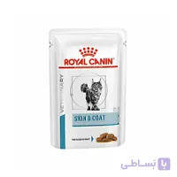 پوچ گربه مراقبت از پوست و مو رویال کنین وزن 85 گرم