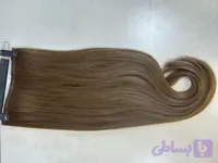اکستنشن ۵ گیره امبره مشکی خرمایی ۹۰ س