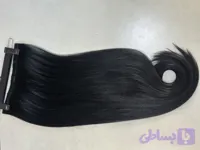 اکستنشن ۵ گیره مشکی پر کلاغی ۹۰ س