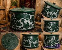 دیزی سنگی 10نفره طرح دار