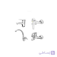 شیرآلات شیذر مدل ساحل | کروم