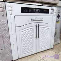 اجاق گاز MDF طرح کابینتی با کشوی ریلی