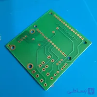 فیبر مدار چاپی ساعت هکری نسخه 2