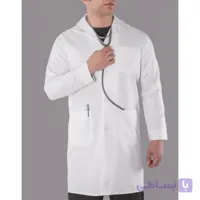 روپوش پزشکی مردانه خضرا کد ۳۰۲۰۰ – پارچه ترگال ساده