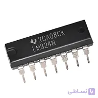 آی سی LM324N DIP اورجینال مارک تکزاس (Texas Instruments)