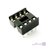 سوکت آی سی 8 پایه دو خطی (DIL) معمولی